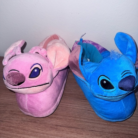 Disney Women's Slippers - Pink and Blue Characters - Picture 5 of 5